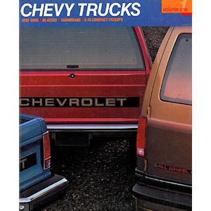 Neuwagenprospekt - 1990 Chevy Trucks I \(englisch\)