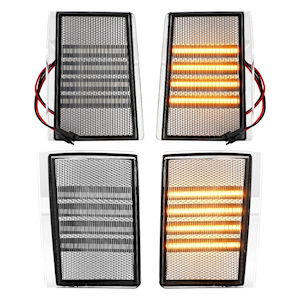 Front-Blinker/Reflektoren LED \(weiss\) 88-93 Chevy Trucks
