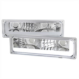 Front-Blinker/Parkleuchten LED B \(Chrom\) 88-99 GM Trucks