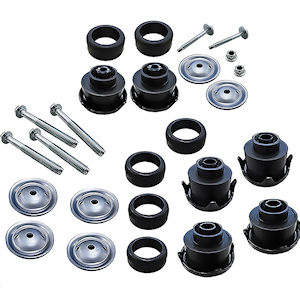OER Cabin/Frame Mount Kit for 1988-98 GM Trucks STD Cab
