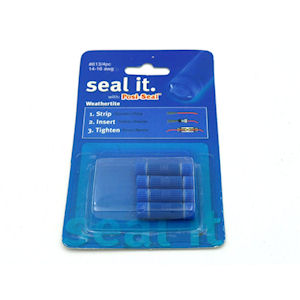 4x Posi-Seal In-Line Cable Connectors Wiring (613) blue