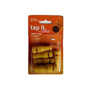6x Posi-Tap In-Line Cable Connectors Wiring 606 yellow