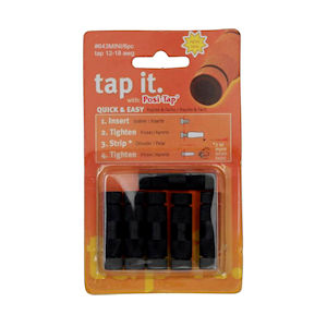 6x Posi-Tap In-Line Cable Connectors Wiring (643) black
