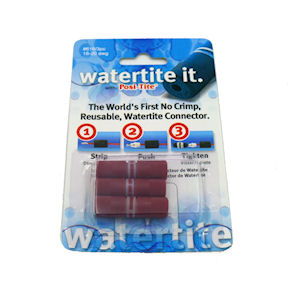 3x Posi-Tite Watertite Cable Connectors Wiring 616 red
