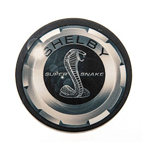 1x Shelby Super Snake Car Coaster Pad for Cupholders fr