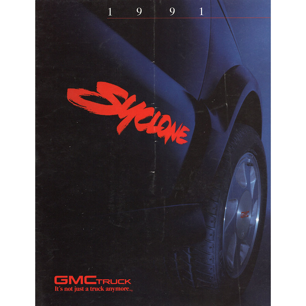 Car Sales Brochure - 1991 GMC Syclone (english)