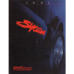1991 GMC Syclone S15 Car Sales Brochure (english)