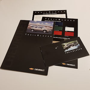 2002 Chevrolet Trailblazer Sales Brochure (german)