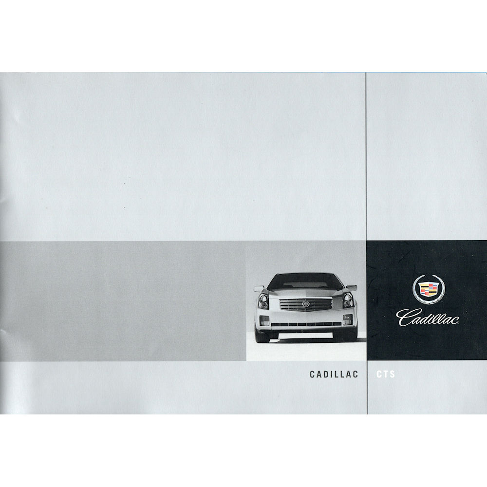 Car Sales Brochure - 2003 Cadillac CTS (german)