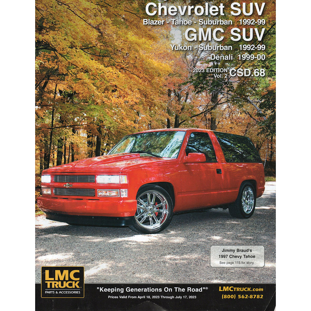 Original 1998 Chevrolet Truck Suburban Sales Brochure 98 Chevy 