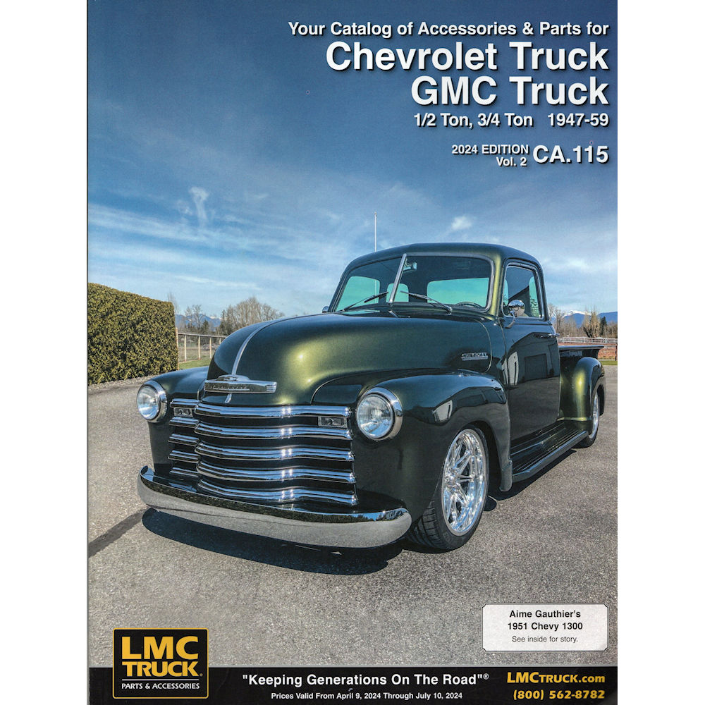 Catalog 2024 LMC Parts CA115 47 59 Chevy Trucks