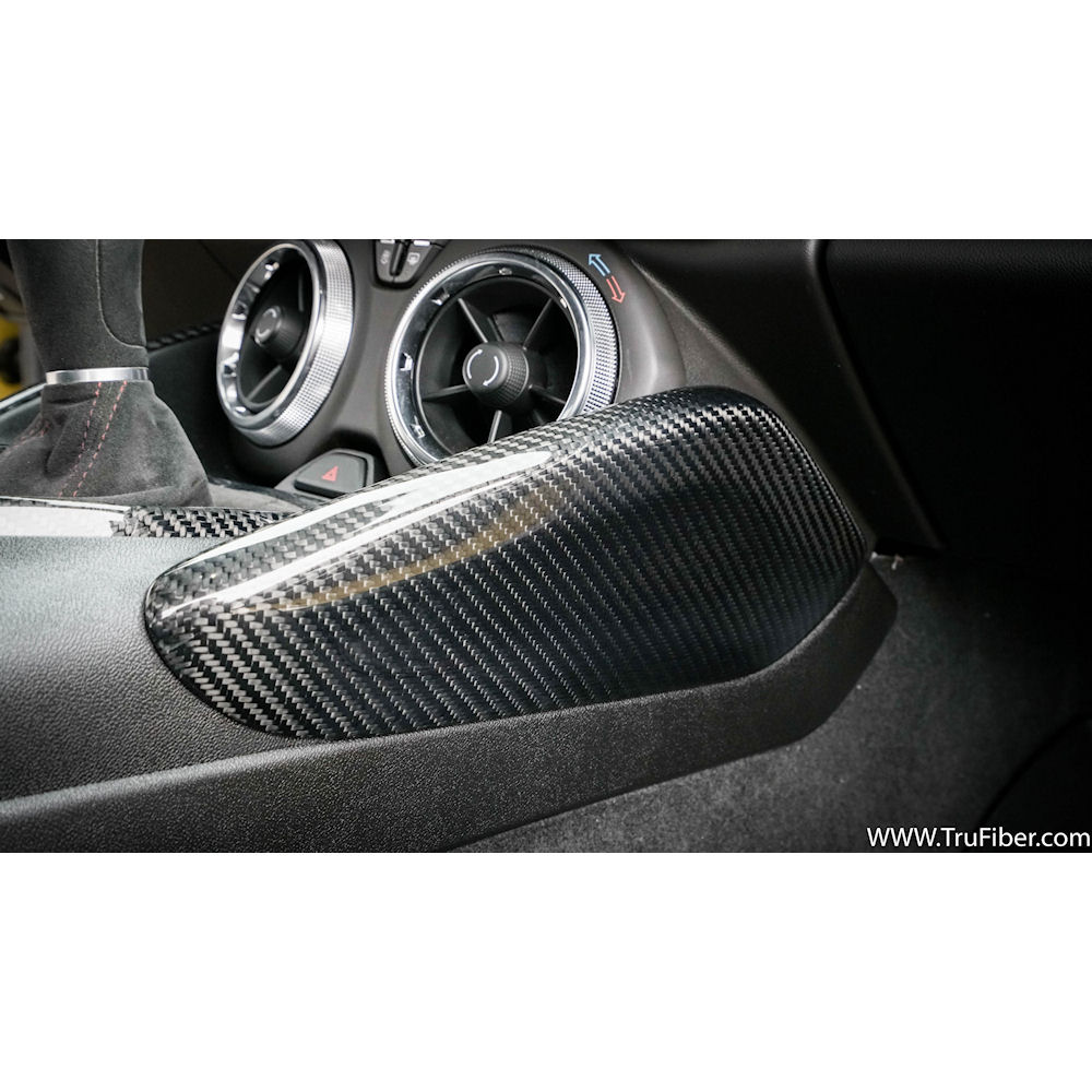 Center Console Panels (Carbon) 16-24 Chevy Camaro