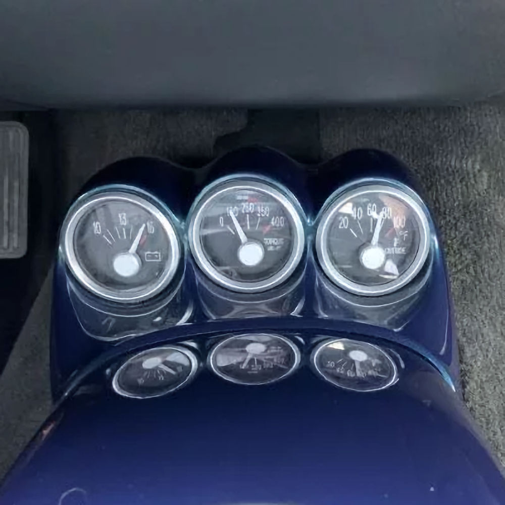Center Gauge Pod - Pacific Blue (GM) 05-06 Chevy SSR