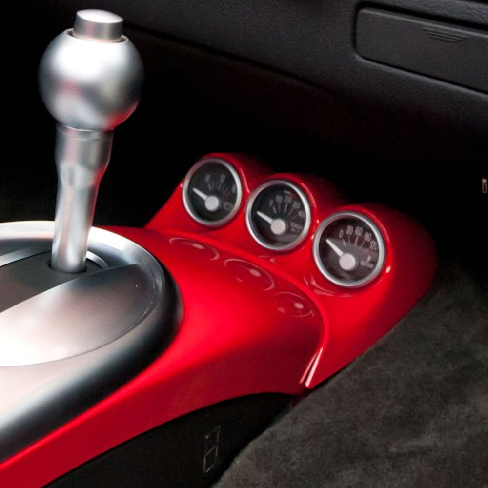 Center Gauge Pod - Redline Red (GM) 05-06 Chevy SSR