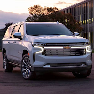 LED Grille Lights (black/clear) for 2021-24 Chevy Tahoe