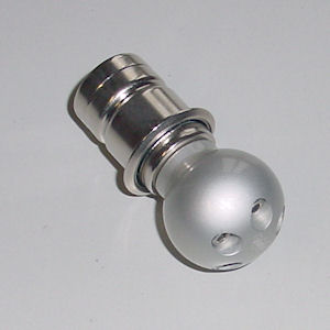 Foliatec Cigarette Lighter with Ball Handle (silver)