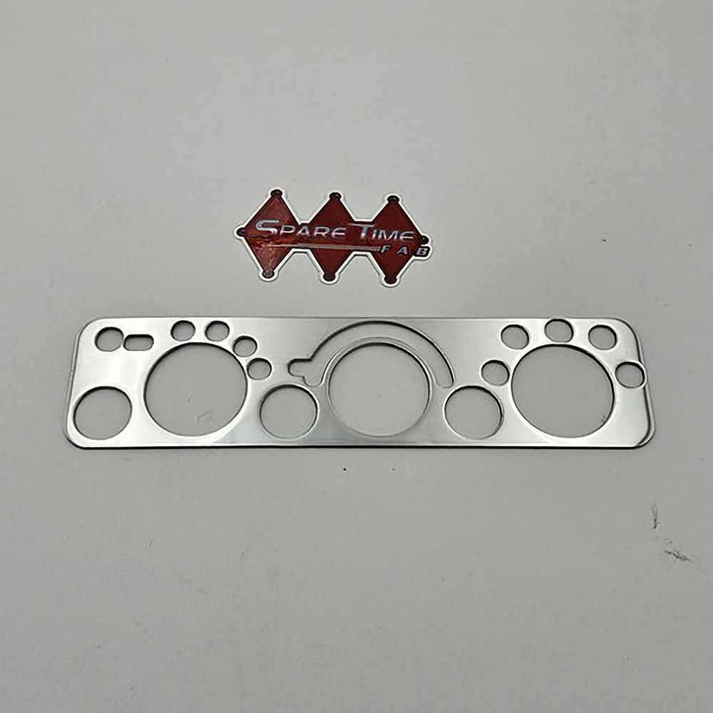 Climate Control Bezel +RD (polished) 95-99 GM Trucks/SUV