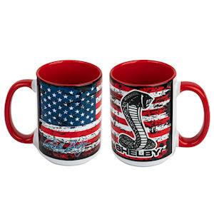 Shelby Tiffany Snake Flag Coffee Mug/Tea Cup (Ceramic)