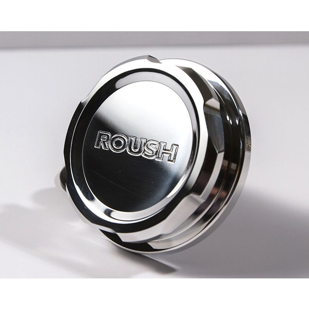 Coolant Radiator Cap Cover Billet (ROUSH) 96-23 Ford Mustang