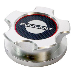 Drake Radiator Coolant Cap Carbon (05-14 Ford Mustang)