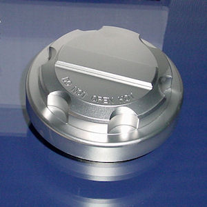 Dupont Billet Radiator Cap Satin for 05-14 Ford Mustang