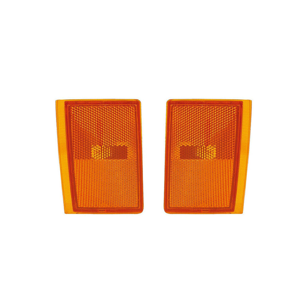 Corner Lenses Amber LH/RH (Repro) 88-93 Chevy Trucks