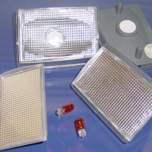 Corner Lights/Reflectors (clear) for 1988-93 GMC Sierra