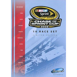 2008 Nascar Sprint Cup 6x DVD (Collectors Edition) in englischer Sprache