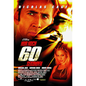 Nur noch 60 Sekunden DVD mit Nicolas Cage und Angelina 