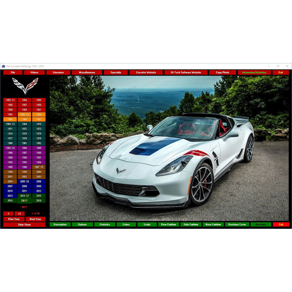 DVD/ROM - Anthology 53-18 Chevy Corvette (englisch)
