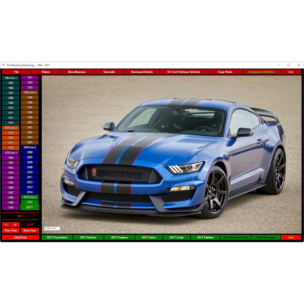 DVD/ROM - Anthology 64-17 Ford Mustang (englisch)