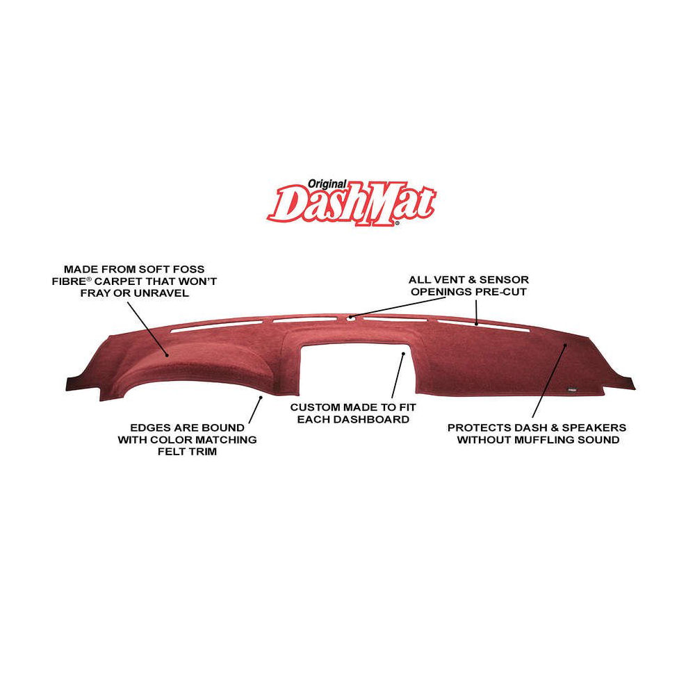 Dash Cover Carpet (DashMat) 88-94 GM Trucks/SUV