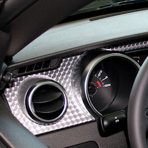 Titanium Dash Board Trim Panel A (2008-09 Ford Mustang)