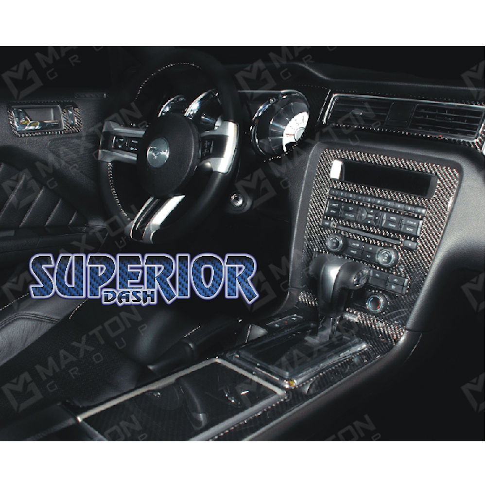 Dash Trim Kit B (Carbon Fiber) 10-11 Ford Mustang Coupe