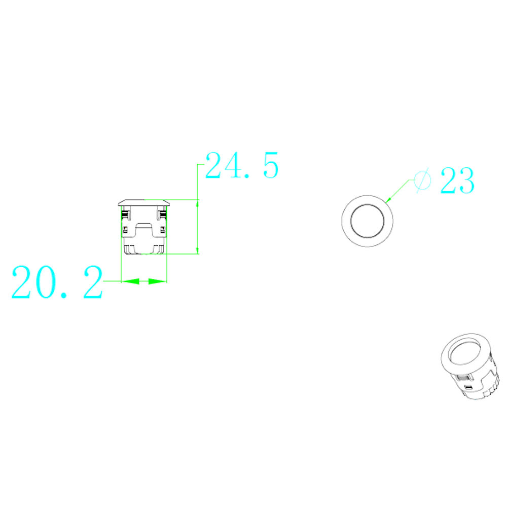 LED Daytime Running Lights (Smoke) from Vinstar for universal applications