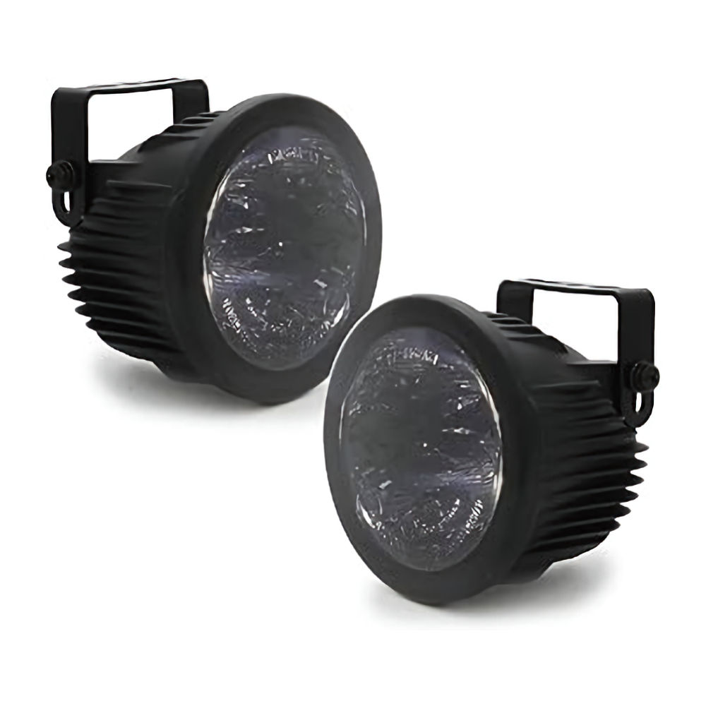 Daytime Running Lights LED (black tinted) 90mm