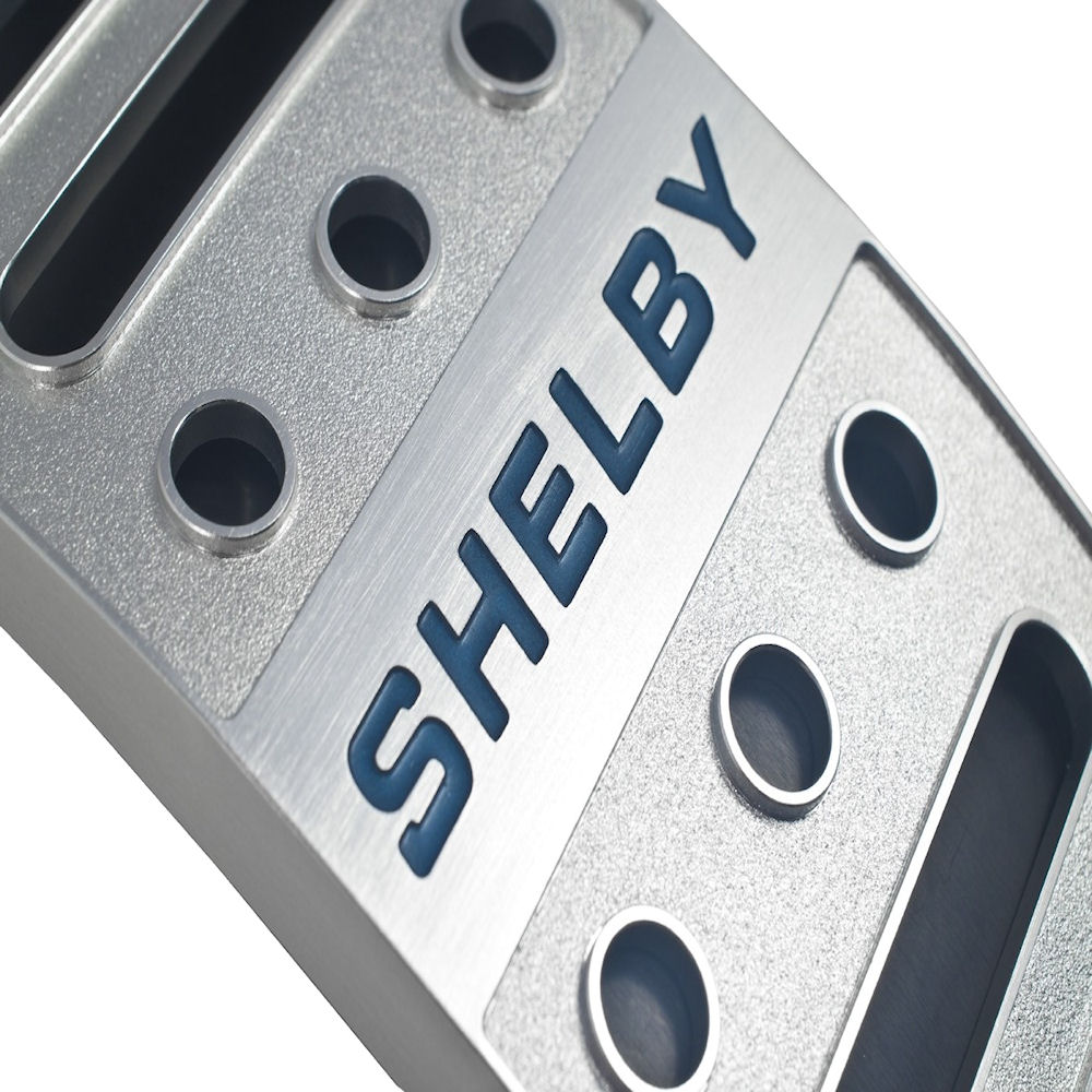 Billet Dead Pedal (Satin) for 20152020 Shelby GT350 GT500