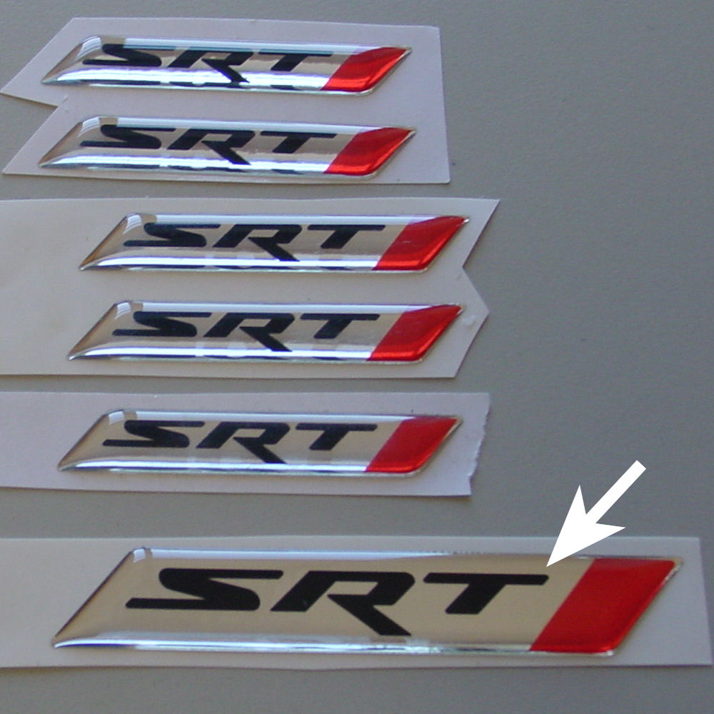 Decal - 3D Diamond (100x16mm) 04-24 Dodge SRT