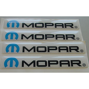 3D Diamond Mopar Sticker 150x24mm for 1994-2024 Dodge