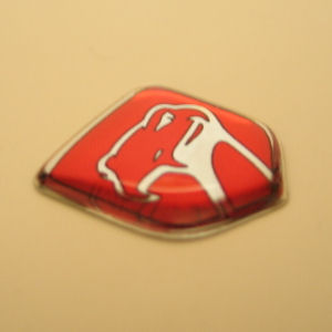 1x 3D Diamond Sticker for 1992-2002 Dodge Viper 20x19mm
