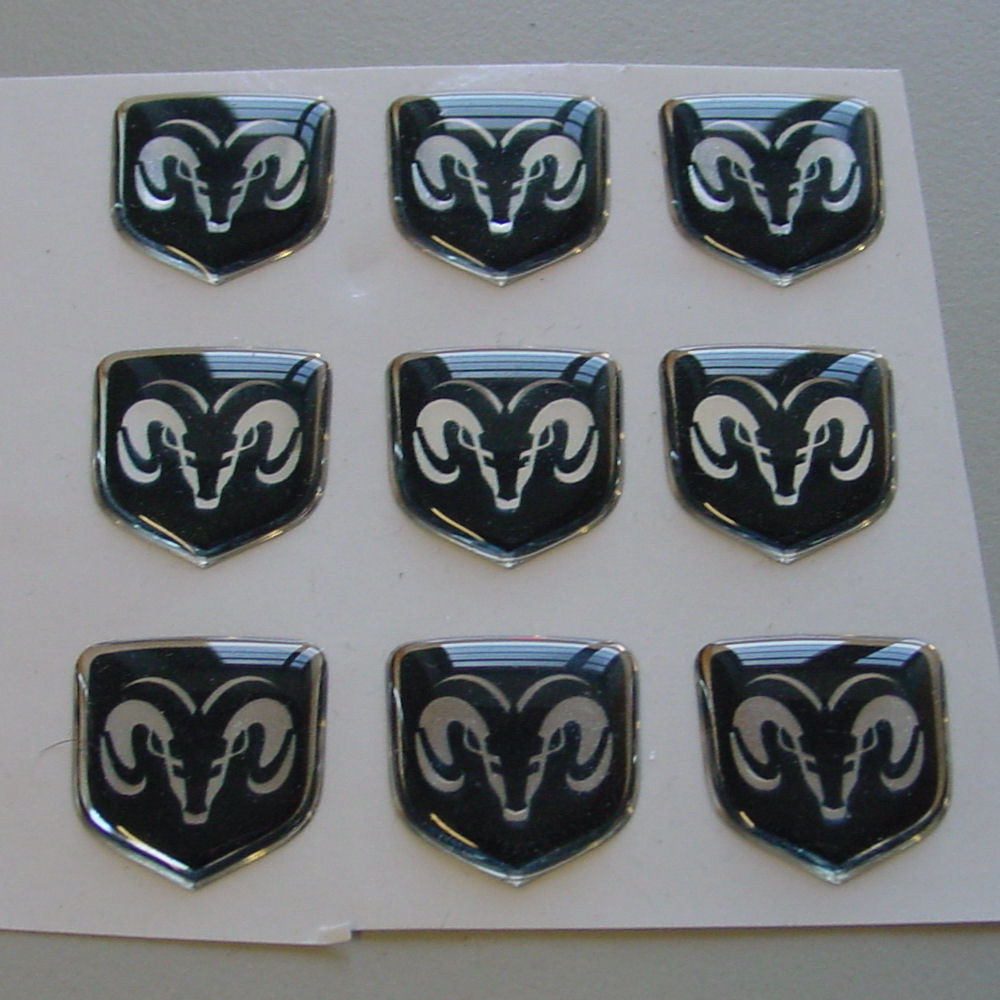 Decal - 3D Diamond (20x19mm) 94-24 Dodge RAM (A)