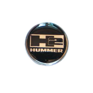 1x 3D Diamond Sticker 23mm for 2003-2009 Hummer H2 SUV