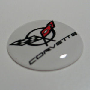 1x 3D Diamond Sticker 23mm 1997-2004 Chevrolet Corvette