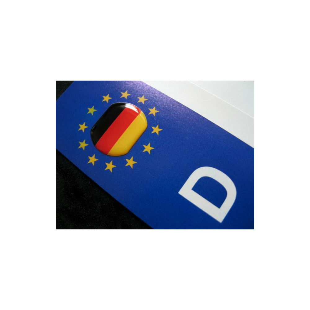 Decal - 3D Diamond (23x20mm) Germany (2x)