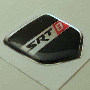 3D Diamond Sticker 30x28mm 2006-2010 Dodge Charger SRT8