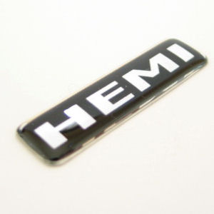 3D Diamond Sticker (40x10mm) for 2002-2024 Dodge HEMI