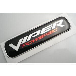 1x 3D Diamond Sticker Dodge Viper + RAM Trucks SRT/10