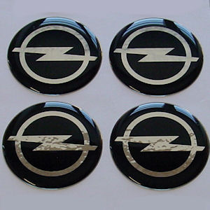 1x 3D Diamond Sticker 50mm for 2007-09 Opel GT Roadster