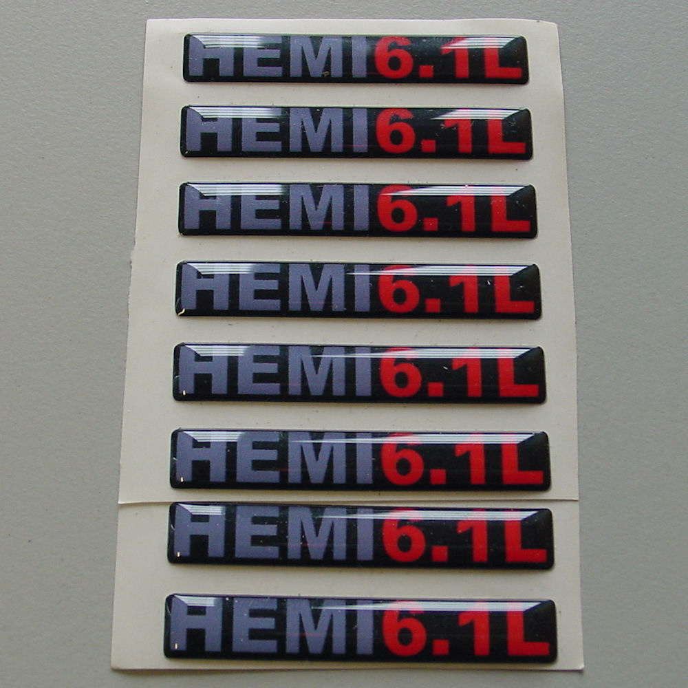 Decal - 3D Diamond (50x8mm) 06-10 Dodge SRT8