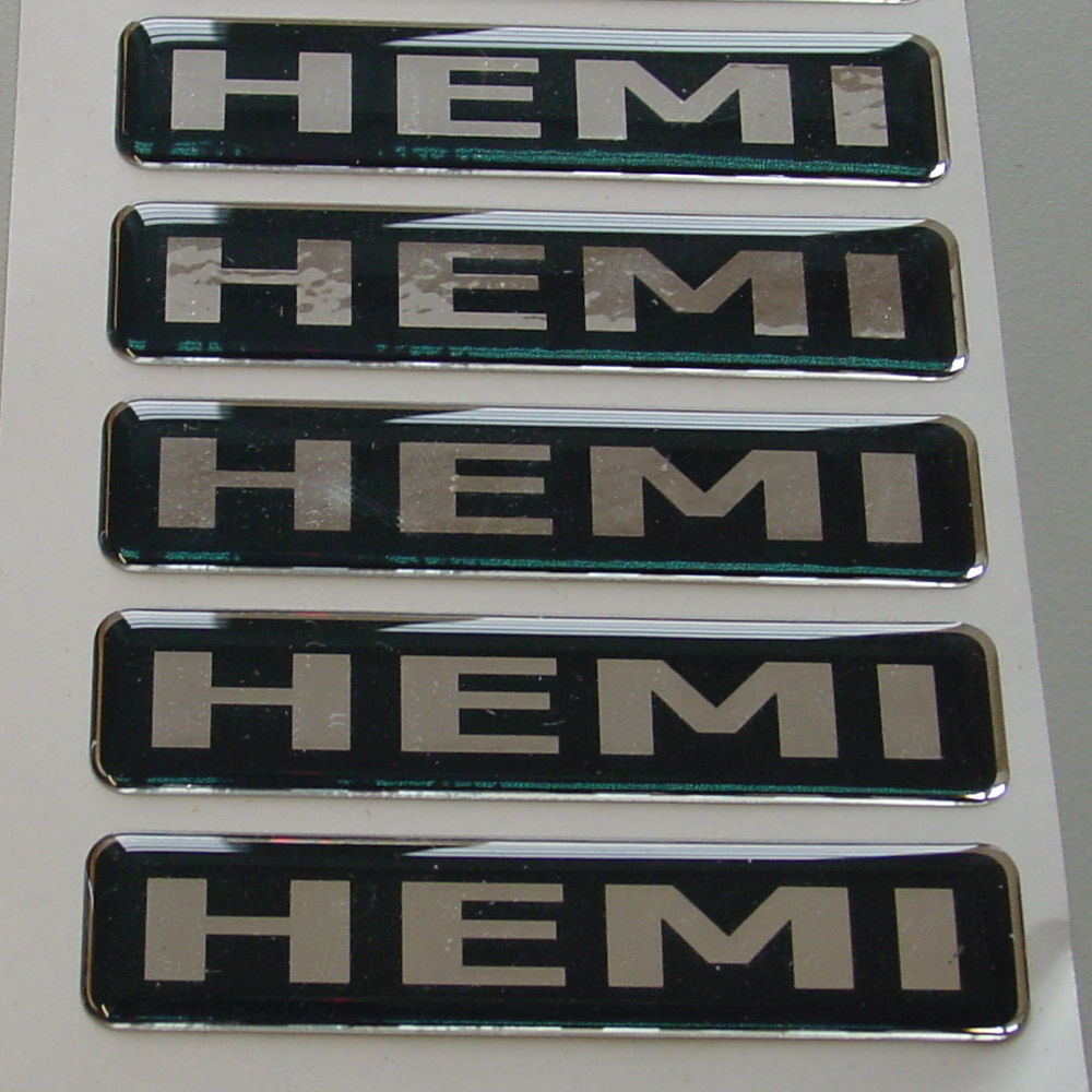 Decal - 3D Diamond (85x18mm) 02-24 Dodge HEMI